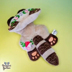ITH Woodland Racoon And Trash Panda Plush Embroidery Pattern Bundle(Ith Woodland Racoon And Trash Panda Plush Embroidery Pattern Bundle) 17 ITH Woodland Racoon And Trash Panda Plush Embroidery Pattern Bundle(Ith Woodland Racoon And Trash Panda Plush Embroidery Pattern Bundle) -Dragons' Garden Dragons Garden WoodlandRacoonBrown6 1