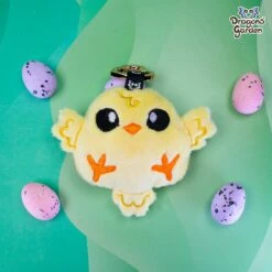 ITH Baby Chick Charm Embroidery Pattern(Ith Baby Chick Charm Embroidery Pattern) -Dragons' Garden Dragons Garden babyChick2