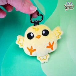 ITH Baby Chick Charm Embroidery Pattern(Ith Baby Chick Charm Embroidery Pattern) -Dragons' Garden Dragons Garden babyChick3