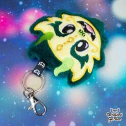 ITH Cute Chinese Dragon Charm Pattern(Ith Cute Chinese Dragon Charm Pattern) -Dragons' Garden Dragons Garden cutegreenyellowChineseDragonCharm2