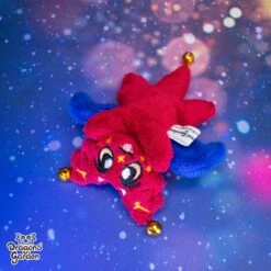MAGNETIC | Magical Jester Micro Dragon Plushie(Preorder Magical Jester Micro Dragon Plushie) -Dragons' Garden Dragons Garden dccmicrojumbopardoes6