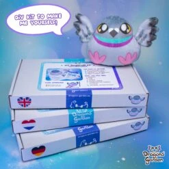 Nugget The Chubby Pigeon | Cut & Sew DIY Kit(Nugget The Pigeon Fat Bird Cut Sew Diy Kit)