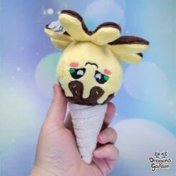 ITH 3D Icecream Octopus Plush Embroidery Pattern(Ith 3d Icecream Octopus Plush Embroidery Pattern) -Dragons' Garden Dragons Garden ith3dicecreamoctopus1