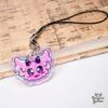 Pink Sweet Dragon Head | Glitter Acrylic Phone Strap(Pink Sweet Dragon Head Glitter Acrylic Phone Strap Copy)