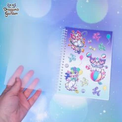 Circus Dragons | A5 Reusable Sticker Book(Circus Dragons A5 Reusable Sticker Book)