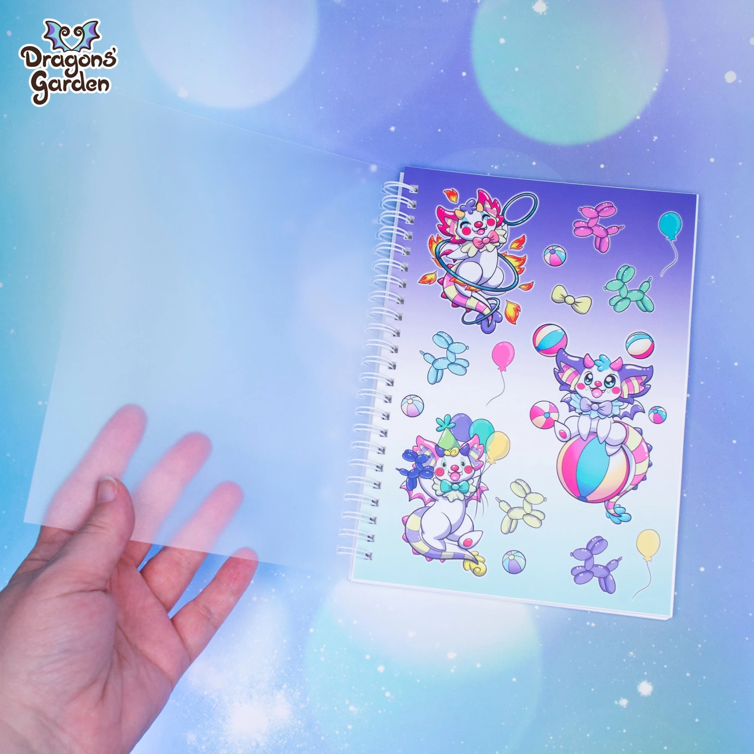 Circus Dragons | A5 Reusable Sticker Book(Circus Dragons A5 Reusable Sticker Book) 1 Circus Dragons | A5 Reusable Sticker Book(Circus Dragons A5 Reusable Sticker Book)