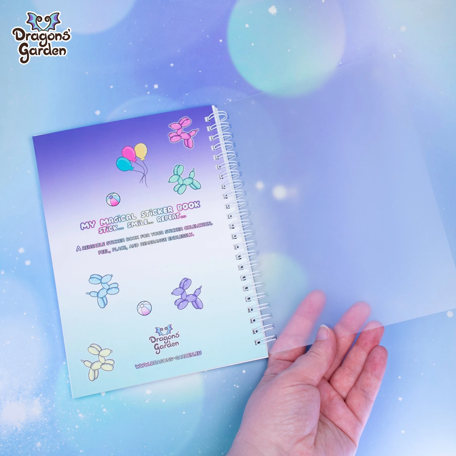 Circus Dragons | A5 Reusable Sticker Book(Circus Dragons A5 Reusable Sticker Book) 6 Circus Dragons | A5 Reusable Sticker Book(Circus Dragons A5 Reusable Sticker Book) - Image 6