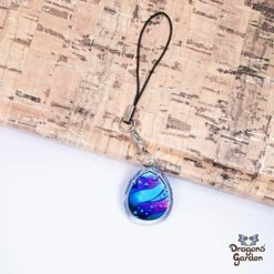 Dragon Egg | Glitter Acrylic Phone Strap(Dragon Egg Glitter Acrylic Phone Strap)