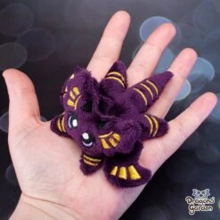 Mystery Bag | Micro Dragon Plushies(Mystery Micro Dragon Bags) -Dragons' Garden Dragons Garden Egyptian Micro Dragon Violet Gold 2