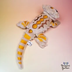 CUSTOM | Happy Bearded Dragon Plushie(Custom Happy Bearded Dragon Plushie) -Dragons' Garden Dragons Garden Happy Bearded Dragon Plush 1