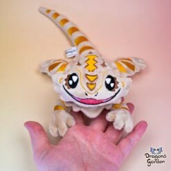 CUSTOM | Happy Bearded Dragon Plushie(Custom Happy Bearded Dragon Plushie) -Dragons' Garden Dragons Garden Happy Bearded Dragon Plush 2
