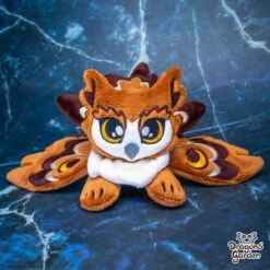 ITH Moth Griffin Plush Embroidery Pattern(Ith Moth Griffin Plush Embroidery Pattern) -Dragons' Garden Dragons Garden ITH Moth Griffin Plush Brown 6