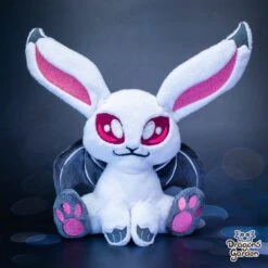 Dragons' Garden -Dragons' Garden Dragons Garden ITH Vampire Bunny Plushie White 11