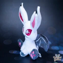 ITH Vampire Bunny Embroidery Pattern(Ith Vampire Bunny Embroidery Pattern) -Dragons' Garden Dragons Garden ITH Vampire Bunny Plushie White 22