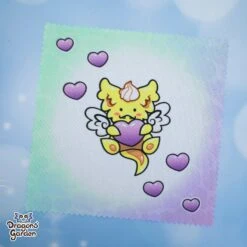 Jeff The Dragon | Microfiber Lens Cleaning Cloth(Jeff The Dragon Microfiber Lens Cleaning Cloth) -Dragons' Garden Dragons Garden Micro Fiber Jeff Dragon 4
