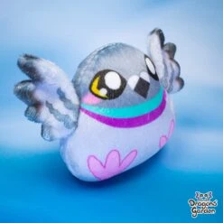 Nugget The Chubby Pigeon | Cut & Sew DIY Kit(Nugget The Pigeon Fat Bird Cut Sew Diy Kit) -Dragons' Garden Dragons Garden Nugget the Pigeon Cut Sew 2