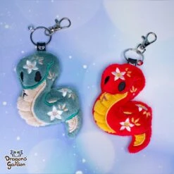 Flower Snake Plush Charm(Flower Snake Plush Charm)