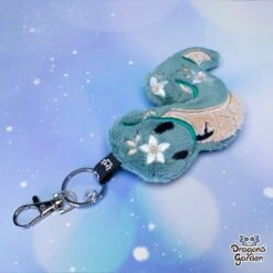 Flower Snake Plush Charm(Flower Snake Plush Charm) -Dragons' Garden Dragons Garden Snake Flowers plush key 3