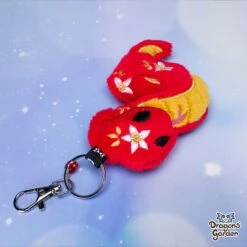 Flower Snake Plush Charm(Flower Snake Plush Charm) -Dragons' Garden Dragons Garden Snake Flowers plush key 6