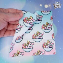 Vla Flip Dragon | Microfiber Lens Cleaning Cloth(Vla Flip Dragon Microfiber Lens Cleaning Cloth) -Dragons' Garden Dragons Garden Summer Mysteries microfiber vla 2