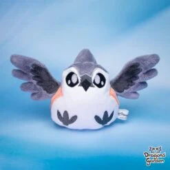 ITH Tufted Titmouse Bird Plush Embroidery Pattern(Ith Tufted Titmouse Bird Plush Embroidery Pattern) -Dragons' Garden Dragons Garden Tufted Titmouse 4 1