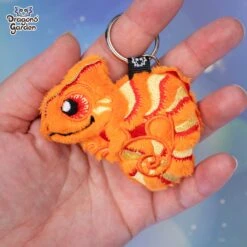 Chameleon Plush Charm(Chameleon Plush Charm) -Dragons' Garden Dragons Garden chameleon plush key 6