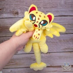 ITH Cheetah Griffin Plushie Pattern(Ith Cheetah Griffin Plushie Pattern) -Dragons' Garden Dragons Garden cheetah griffin plush 11