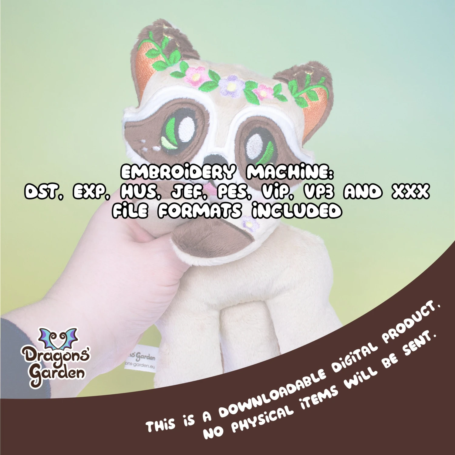 ITH Woodland Racoon And Trash Panda Plush Embroidery Pattern Bundle(Ith Woodland Racoon And Trash Panda Plush Embroidery Pattern Bundle) 10 ITH Woodland Racoon And Trash Panda Plush Embroidery Pattern Bundle(Ith Woodland Racoon And Trash Panda Plush Embroidery Pattern Bundle) - Image 10