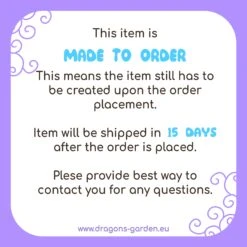 CUSTOM | Blue Dragon Sea Slug Plushie(Made To Order Blue Dragon Sea Slug Plushie) -Dragons' Garden Madetoorderlistingcopy c55ebc97 67d8 4ee4 854e 210e1ec5c645