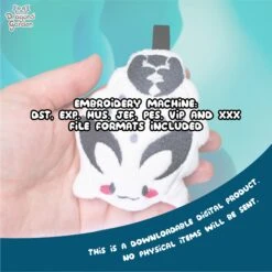 ITH Sea Bunny Slug Charm Plushie Pattern(Ith Sea Bunny Slug Charm Plushie Pattern) -Dragons' Garden SeaBunnyListing2