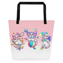 Circus Dragons | Big Tote Bag(Circus Dragons Big Tote Bag)