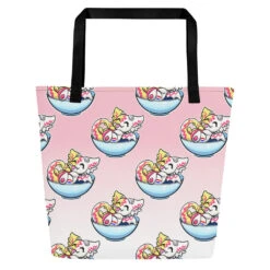 Vla Flip Dragon | Big Tote Bag(Vla Flip Dragon Big Tote Bag)