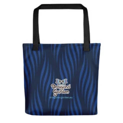 BOOK FANTASY DRAGON | TOTE BAG(Book Fantasy Dragon Tote Bag) 14 BOOK FANTASY DRAGON | TOTE BAG(Book Fantasy Dragon Tote Bag) -Dragons' Garden all over print tote bag black 15x15 back 66cdc692b3934