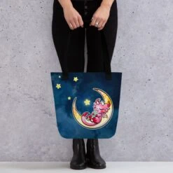 Sleeping Dragon On The Moon | Tote Bag(Sleeping Dragon On The Moon Tote Bag)