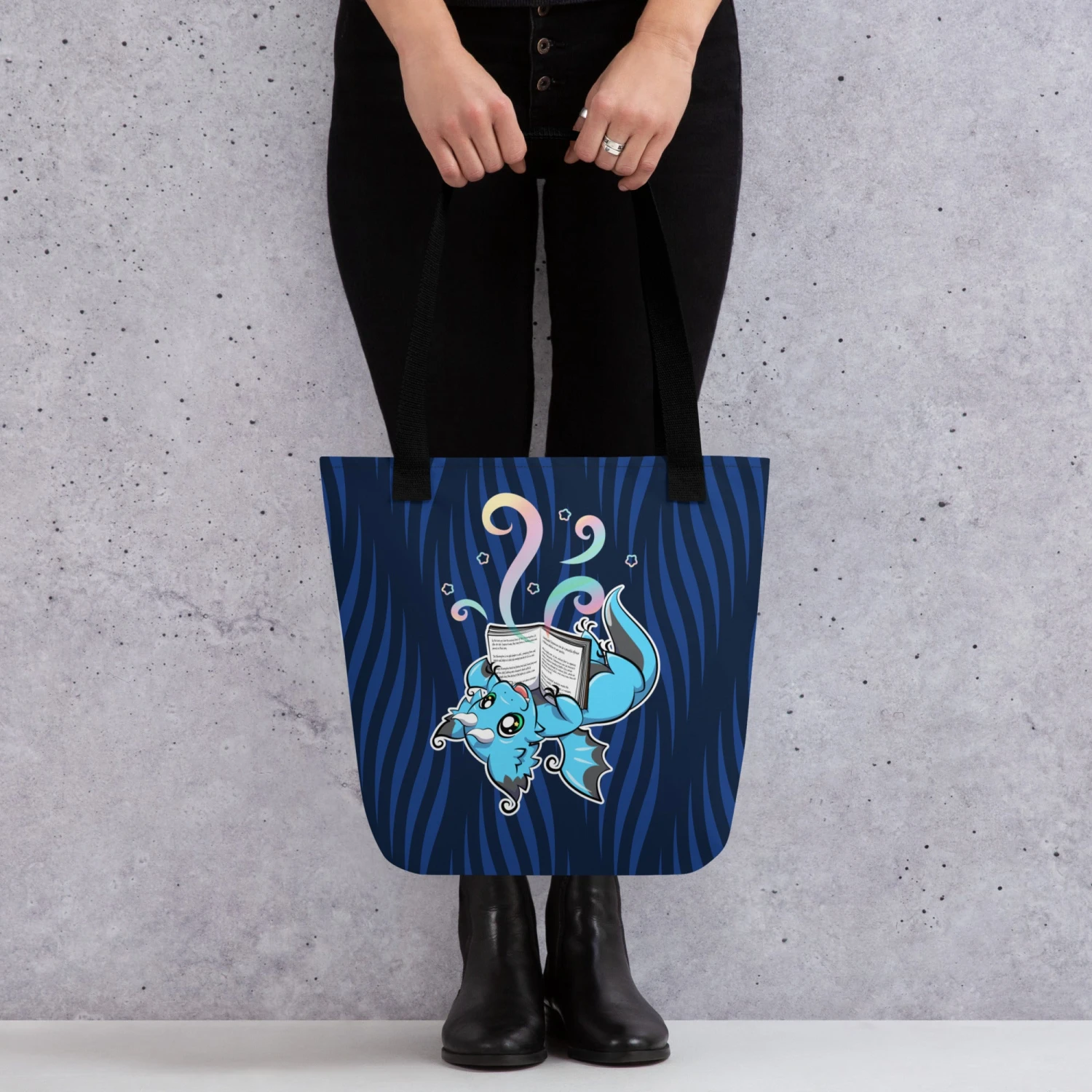 BOOK FANTASY DRAGON | TOTE BAG(Book Fantasy Dragon Tote Bag) 1 BOOK FANTASY DRAGON | TOTE BAG(Book Fantasy Dragon Tote Bag)