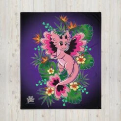 Bird Dragon | Mingo The Flamingo | Fluffy Throw Blanket(Bird Dragon Mingo The Flamingo Fluffy Throw Blanket)