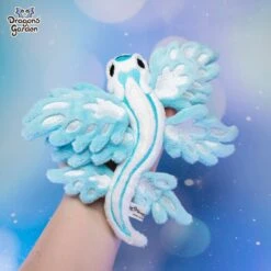 CUSTOM | Blue Dragon Sea Slug Plushie(Made To Order Blue Dragon Sea Slug Plushie) -Dragons' Garden blue dragon sea slug plushie plush dragons garden 207641