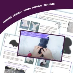 ITH Vampire Bunny Embroidery Pattern(Ith Vampire Bunny Embroidery Pattern) -Dragons' Garden bunny listing vampire 12