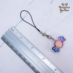 Candy | Holographic Acrylic Phone Strap(Candy Holographic Acrylic Phone Strap) -Dragons' Garden candy holographic acrylic phone strap keychain dragons garden keychain 245008