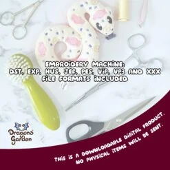 ITH Chinese Lion Embroidery Pattern(Ith Chinese Lion Embroidery Pattern) -Dragons' Garden chineselionlisting4