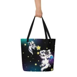 Constellation Dragons | Big Tote Bag(Constellation Dragons Beach Tote Bag 1) -Dragons' Garden constellation dragons big tote bag bag dragons garden 776989