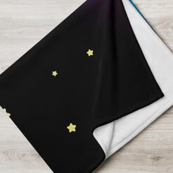 Constellation Dragons Ursa Minor And Ursa Major | Fluffy Throw Blanket(Throw Blanket) -Dragons' Garden constellation dragons ursa minor and ursa major fluffy throw blanket blanket dragons garden 606299