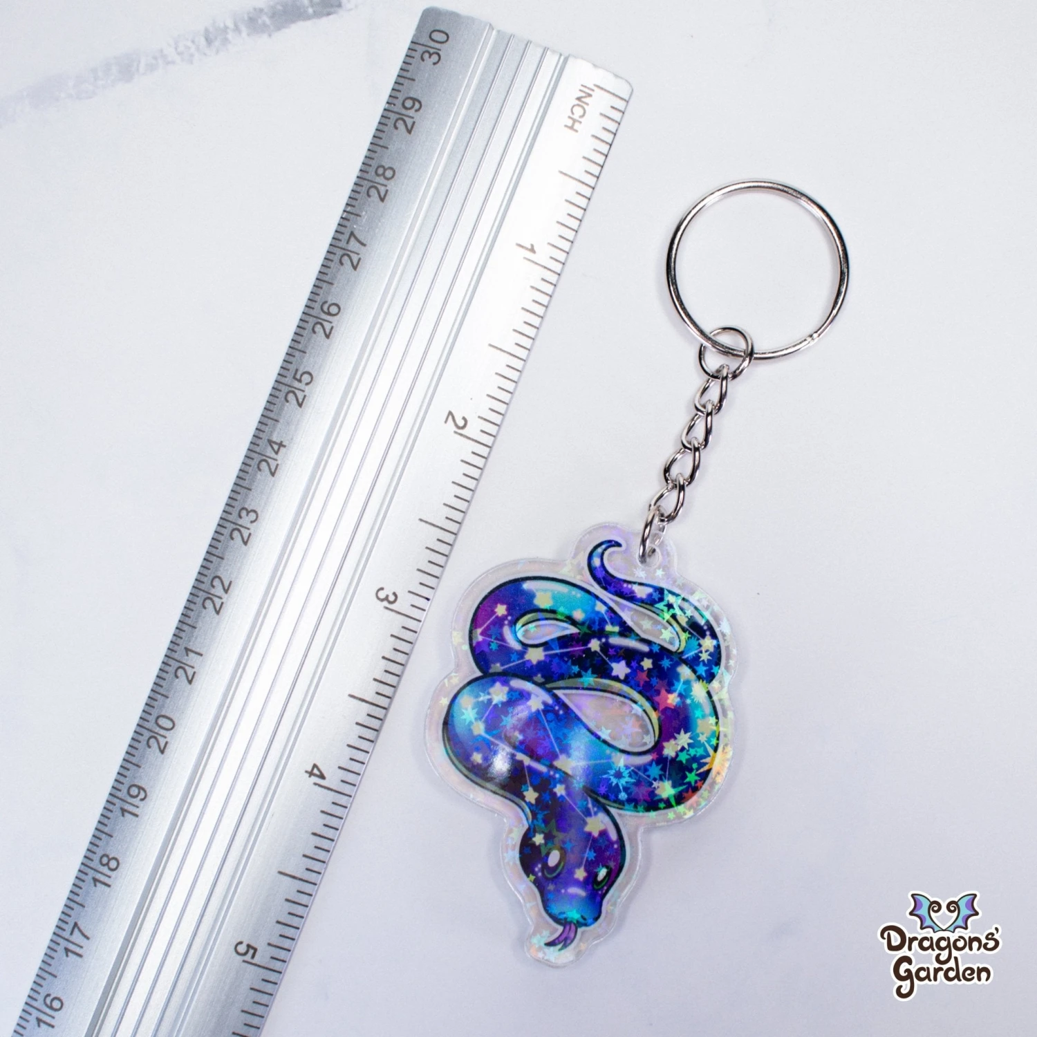 Constellation Snake | Holographic Acrylic Keychain(Constellation Snake Holographic Acrylic Keychain) 3 Constellation Snake | Holographic Acrylic Keychain(Constellation Snake Holographic Acrylic Keychain) - Image 3
