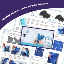 ITH Constellation Kitty Plushie Embroidery Pattern(Ith Constellation Kitty Plushie Embroidery Pattern) -Dragons' Garden constellationkittylisting2