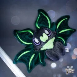 CUSTOM | Colorful Sitting Bat Plushie(Custom Colorful Sitting Bat Plushie) -Dragons' Garden custom colorful sitting bat plushie plushie dragons garden made to order 190997