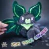 CUSTOM | Colorful Sitting Bat Plushie(Custom Colorful Sitting Bat Plushie)