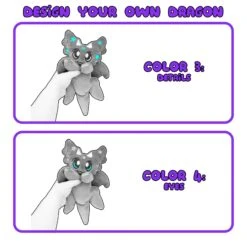 CUSTOM | Weighted Starry Jumbo Dragon(Custom Starry Jumbo Dragon) -Dragons' Garden custom weighted starry jumbo dragon plushie dragons garden dragons 339375