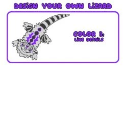 CUSTOM | Happy Bearded Dragon Plushie(Custom Happy Bearded Dragon Plushie) -Dragons' Garden custom beardie color regions 2