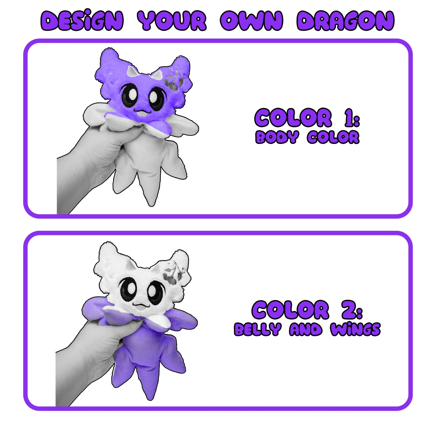 CUSTOM | Weighted Fairy Flowers Jumbo Dragon(Custom Weighted Fairy Flowers Jumbo Dragon) - Image 2