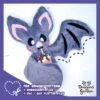 Cute Bat Plushie Sewing Pattern(Cute Bat Plushie Sewing Pattern)